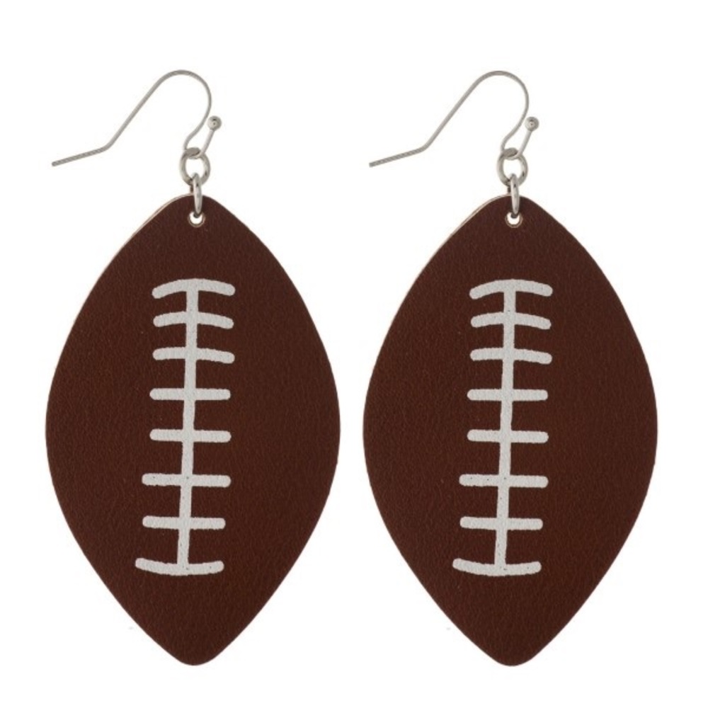 Football Game Day Earrings NWT